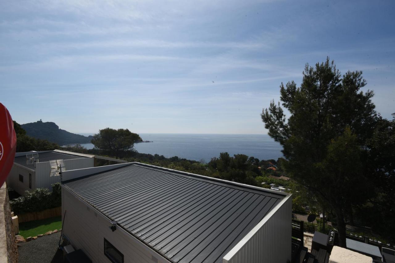 Mobil Home Vue Sur Mer - Racine 03 Saint-Raphaël Esterno foto