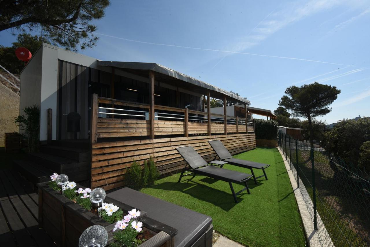Mobil Home Vue Sur Mer - Racine 03 Saint-Raphaël Esterno foto